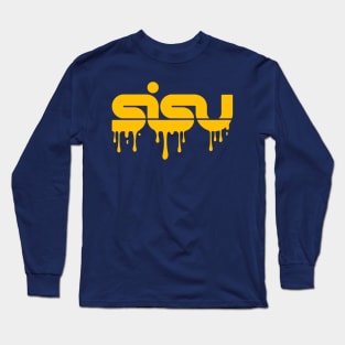 Drippy SISU Yellow Long Sleeve T-Shirt